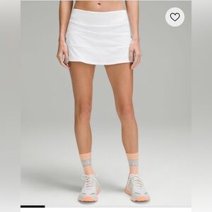 NWT Lululemon pace rival mid rise skirt size 6